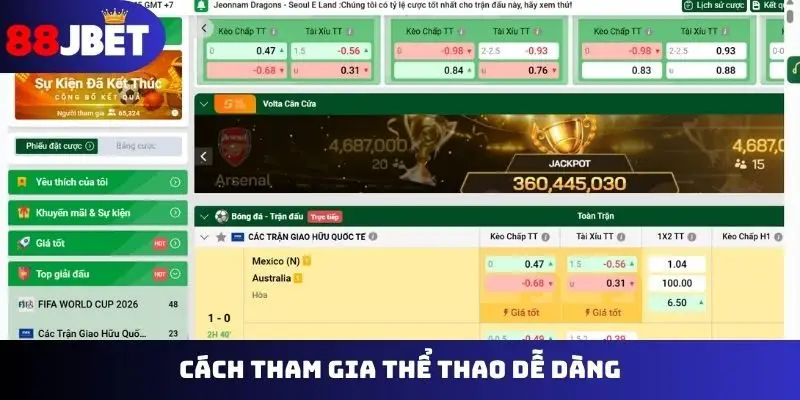 Cách tham gia thể thao siêu dễ dàng