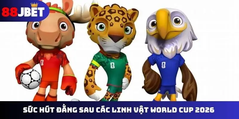 Sức hút đằng sau các linh vật World Cup 2026